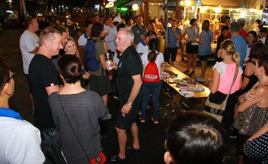 Saigon Night Street Food Vespa Tour